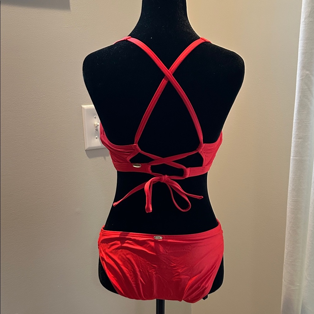 Red Bikini Bottom - Picture 2 of 3
